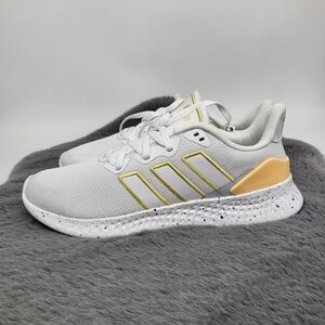 Adidas Woman's Puremotion SE 'White Gold Metallic' Running Shoes